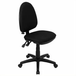New ❤️ Flash Furniture Mid-Back Task Office Chair In Black 🔔