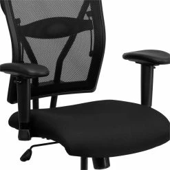 Budget โ๏ธ Flash Furniture Hercules Mesh Office Chair With Arms In Black ๐งจ 23 Budget โ๏ธ Flash Furniture Hercules Mesh Office Chair With Arms In Black ๐งจ -Deals Writing Desks Store 457683 7 L