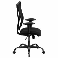 Budget โ๏ธ Flash Furniture Hercules Mesh Office Chair With Arms In Black ๐งจ 24 Budget โ๏ธ Flash Furniture Hercules Mesh Office Chair With Arms In Black ๐งจ -Deals Writing Desks Store 457683 8 L