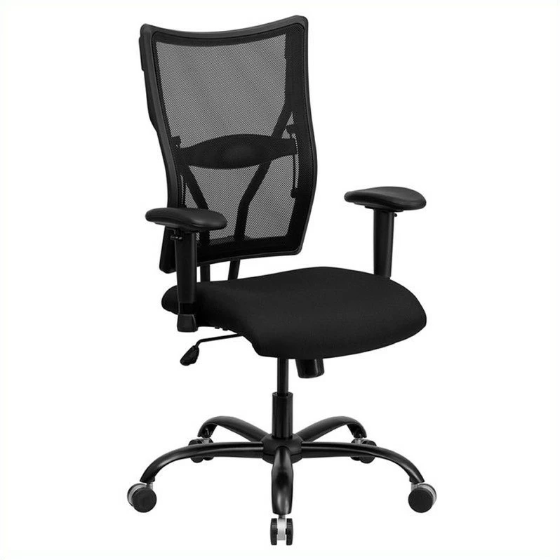 Budget โ๏ธ Flash Furniture Hercules Mesh Office Chair With Arms In Black ๐งจ 3 Budget โ๏ธ Flash Furniture Hercules Mesh Office Chair With Arms In Black ๐งจ