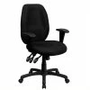 Best deal 🔥 Flash Furniture Multi-Functional Ergonomic Office Swivel Chair In Black ✨