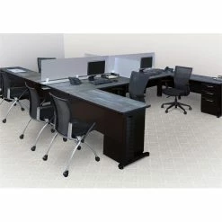 New 🧨 Regency Apprentice Nesting Office Chair In Black 🧨 -Deals Writing Desks Store 460077 13 L