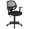 Best reviews of 🔥 Flash Furniture Mid-Back Mesh Computer Office Chair In Black 🔥 -Deals Writing Desks Store 461350 L