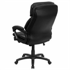 New 🛒 Flash Furniture High Back Contemporary Executive Office Chair In Black 🔔 -Deals Writing Desks Store 462251 3 L
