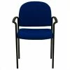 Brand new 🔥 Flash Furniture Stacking Side Office Stacking Chair In Navy Blue 😍 -Deals Writing Desks Store 465558 L
