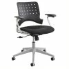 Outlet 👍 Safco Rêve Task Office Chair Square Back In Black 👏 -Deals Writing Desks Store 468022 L