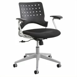 Outlet 👍 Safco Rêve Task Office Chair Square Back In Black 👏