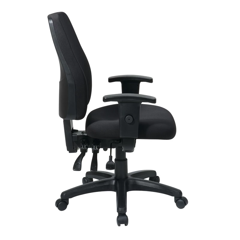 Top 10 🎁 Office Star High Back Dual Function Ergonomic Office Chair In Coal Black Fabric 👍 4 Top 10 🎁 Office Star High Back Dual Function Ergonomic Office Chair In Coal Black Fabric 👍 - Image 2