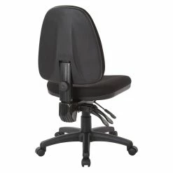Buy 🎉 Office Star Dual Function Ergonomic Office Chair In Black Fabric 🌟 -Deals Writing Desks Store 472697 2 L