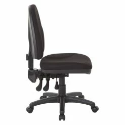Buy 🎉 Office Star Dual Function Ergonomic Office Chair In Black Fabric 🌟 -Deals Writing Desks Store 472697 3 L