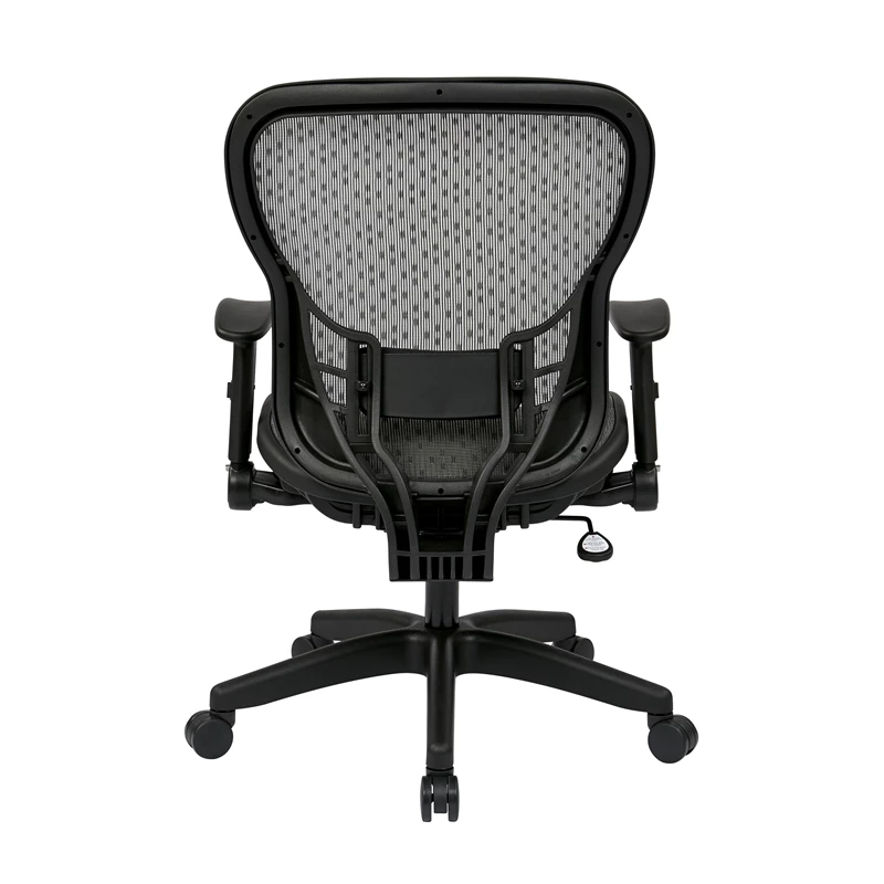 Cheapest 🎉 Office Star SPACE Black Seating Deluxe R2 SpaceGrid Back And Seat With Flip Arms ❤️ 4 Cheapest 🎉 Office Star SPACE Black Seating Deluxe R2 SpaceGrid Back And Seat With Flip Arms ❤️ - Image 2