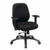 Outlet 🛒 Office Star 24 Hour Ergonomic Black Chair With 2-to-1 Synchro Tilt 💯 -Deals Writing Desks Store 472712 L