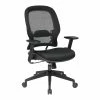 Outlet ✨ Office Star AirGrid Back And Mesh Fabric Seat Office Chair In Black 🧨 -Deals Writing Desks Store 472714 1 L