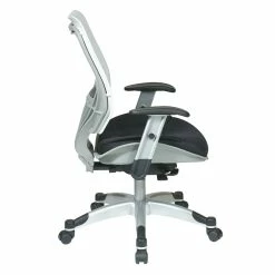 Best Pirce 👍 Office Star Unique Self Adjusting Ice White Plastic SpaceFlex Back Managers Chair 💯 9 Best Pirce 👍 Office Star Unique Self Adjusting Ice White Plastic SpaceFlex Back Managers Chair 💯 -Deals Writing Desks Store 472770 2 L