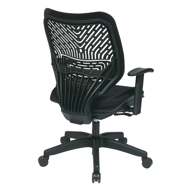 Best Sale 👏 Office Star Unique Self Adjusting Ice SpaceFlex Black Fabric Back Managers Chair 😍 4 Best Sale 👏 Office Star Unique Self Adjusting Ice SpaceFlex Black Fabric Back Managers Chair 😍 - Image 2
