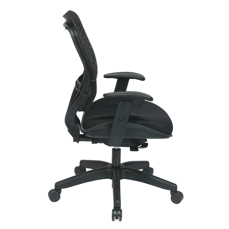 Best Sale 👏 Office Star Unique Self Adjusting Ice SpaceFlex Black Fabric Back Managers Chair 😍 5 Best Sale 👏 Office Star Unique Self Adjusting Ice SpaceFlex Black Fabric Back Managers Chair 😍 - Image 3