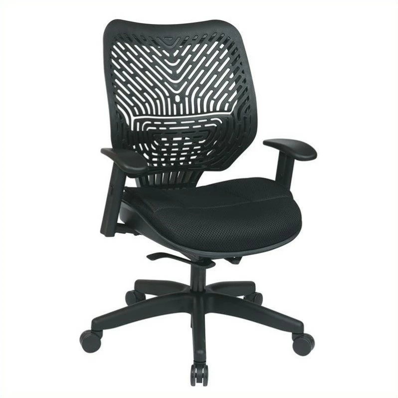 Best Sale 👏 Office Star Unique Self Adjusting Ice SpaceFlex Black Fabric Back Managers Chair 😍 3 Best Sale 👏 Office Star Unique Self Adjusting Ice SpaceFlex Black Fabric Back Managers Chair 😍