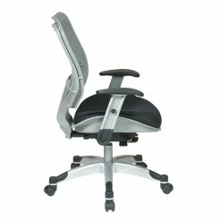 Best reviews of 💯 Office Star Unique Self Adjusting SpaceFlex Fog Plastic Black Back Managers Chair 👍 -Deals Writing Desks Store 472772 3 L