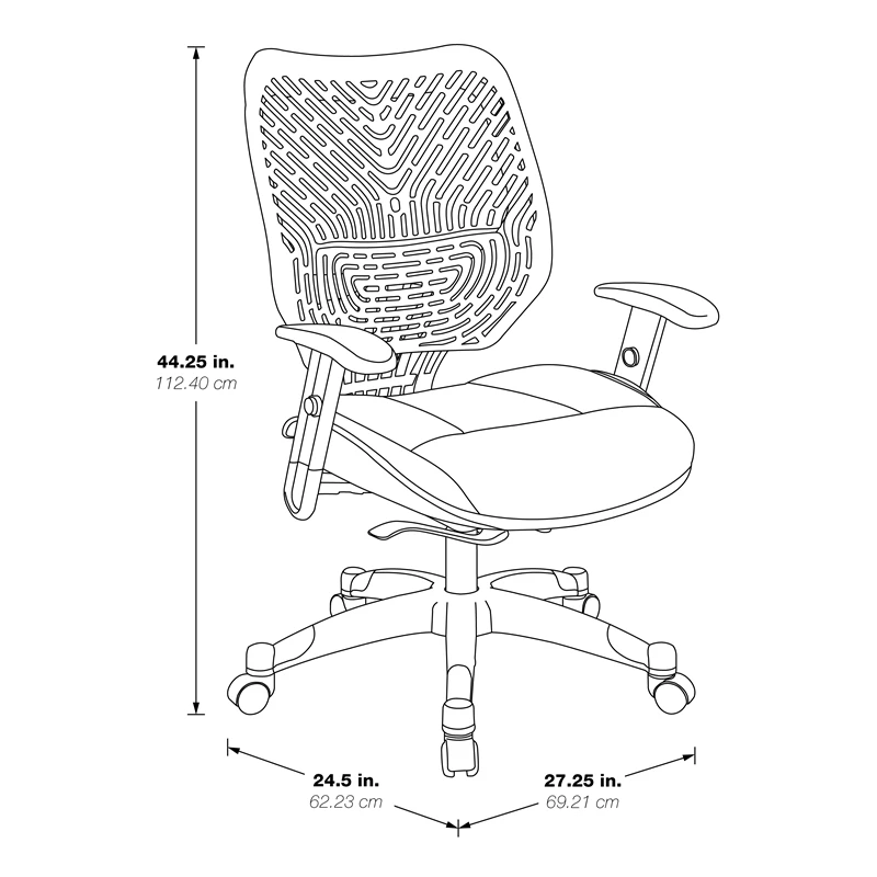 Top 10 🎉 Office Star Unique Self Adjusting Latte Brown SpaceFlex Back Managers Chair Fabric Seat ✔️ 6 Top 10 🎉 Office Star Unique Self Adjusting Latte Brown SpaceFlex Back Managers Chair Fabric Seat ✔️ - Image 4