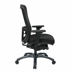 Coupon 😉 Office Star ProGrid High Back Office Chair In Coal Black Fabric 🎁 -Deals Writing Desks Store 472781 2 L