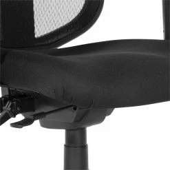 Discount 🔔 Office Star Ergonomic Task Office Chair With ProGrid Back In Coal Black Fabric ⭐ -Deals Writing Desks Store 472783 9 L
