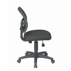 Top 10 😀 Office Star Mesh Screen Back Task Office Chair In Black Fabric ✔️ -Deals Writing Desks Store 472831 2 L