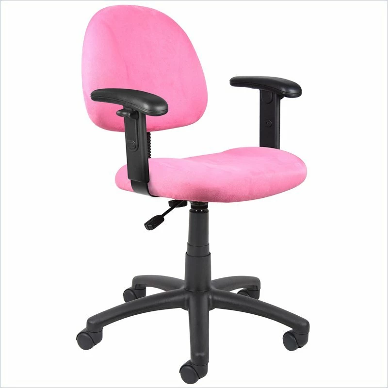 Cheap 🤩 Boss Office Products Microfiber Deluxe Posture Chair In Pink 💯 3 Cheap 🤩 Boss Office Products Microfiber Deluxe Posture Chair In Pink 💯