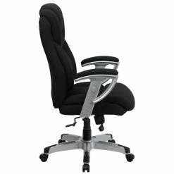 Budget 🔔 Flash Furniture Hercules Series Tall Office Chair With Arms In Black 🥰 -Deals Writing Desks Store 484849 1 L