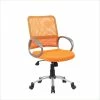 Coupon ✔️ Boss Office Products Mesh Back With Pewter Task Chair In Orange 🎁 -Deals Writing Desks Store 487089 L
