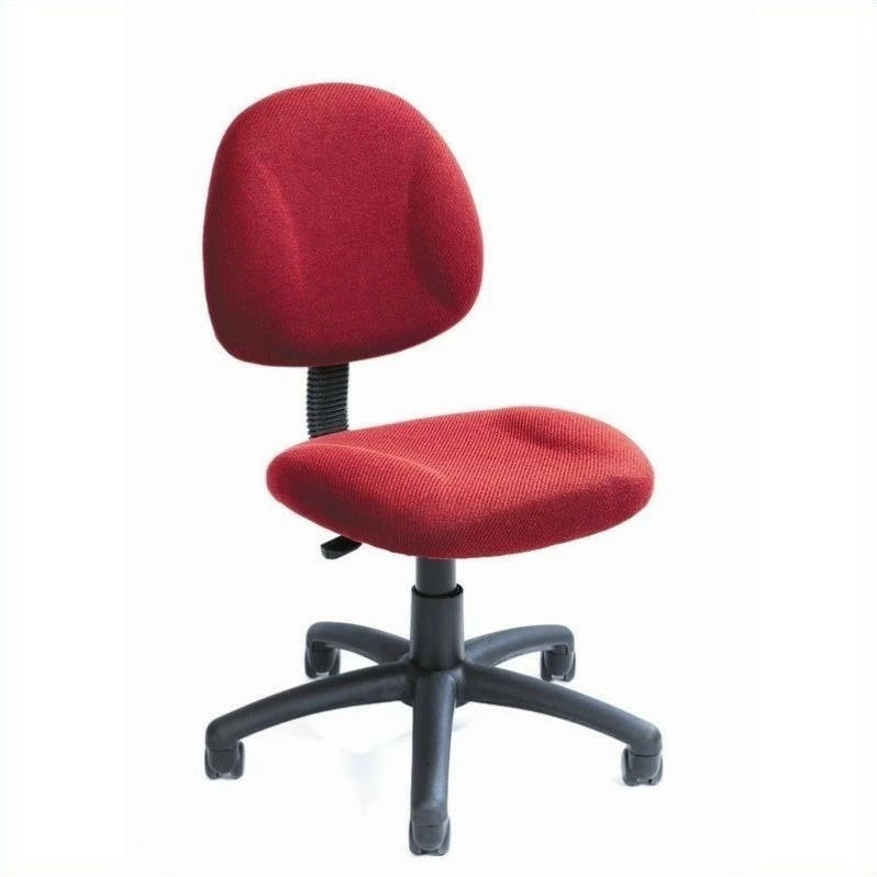 Budget 😉 Boss Office Products Adjustable DX Fabric Posture Office Chair In Burgundy 👍 3 Budget 😉 Boss Office Products Adjustable DX Fabric Posture Office Chair In Burgundy 👍