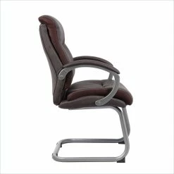 Buy ๐ Boss Office Products Boss Office Double Plush Executive Guest Chair In Bomber Brown โญ 6 Buy ๐ Boss Office Products Boss Office Double Plush Executive Guest Chair In Bomber Brown โญ -Deals Writing Desks Store 498901 1 L