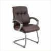 Buy ๐ Boss Office Products Boss Office Double Plush Executive Guest Chair In Bomber Brown โญ 2 Buy ๐ Boss Office Products Boss Office Double Plush Executive Guest Chair In Bomber Brown โญ -Deals Writing Desks Store 498901 L