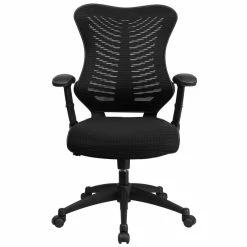 Flash Sale 🧨 Flash Furniture High Back Mesh Office Chair In Black 😉 -Deals Writing Desks Store 504592 4 L