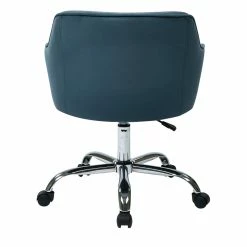 Top 10 ❤️ Avenue Six Bristol Task Chair With Atlantic Blue Velvet Fabric 😀 -Deals Writing Desks Store 530141 5 L