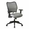 Best deal 🔥 Office Star Deluxe Chair With Shadow Gray VeraFlex Back And Fabric Seat 🤩 -Deals Writing Desks Store 59797 1 L