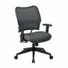 Outlet ❤️ Office Star Deluxe VeraFlex Office Chair With Fabric Seat Charcoal Gray 🔥 -Deals Writing Desks Store 59799 1 L