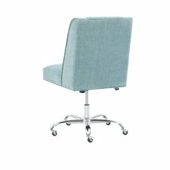Top 10 💯 Linon Draper Wood Upholstered Office Chair In Aqua Blue ✔️ 29 Top 10 💯 Linon Draper Wood Upholstered Office Chair In Aqua Blue ✔️ -Deals Writing Desks Store 638242 15 L