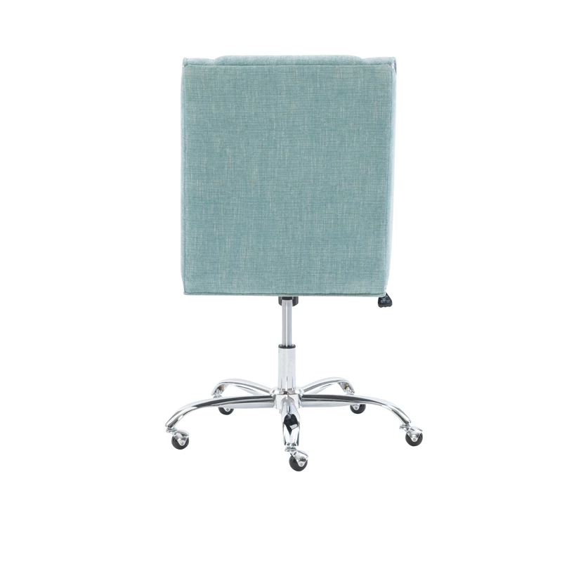 Top 10 💯 Linon Draper Wood Upholstered Office Chair In Aqua Blue ✔️ 13 Top 10 💯 Linon Draper Wood Upholstered Office Chair In Aqua Blue ✔️ - Image 11